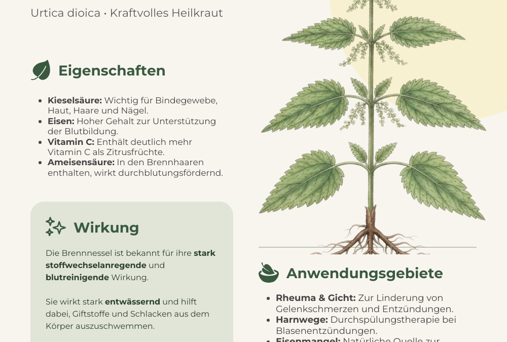 Brennessel – Urtica dioica