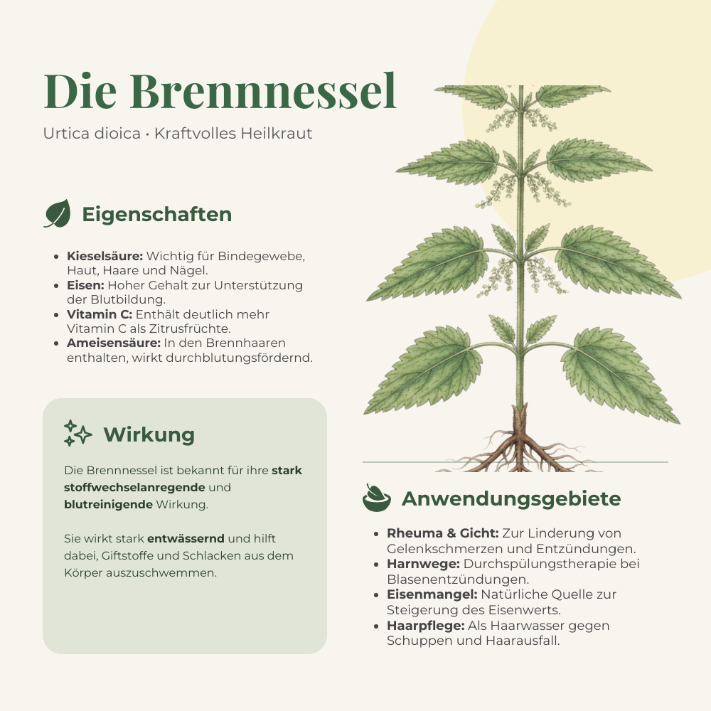 Brennessel – Urtica dioica